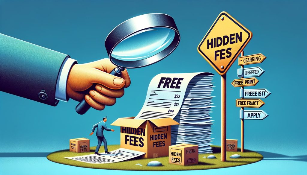 Common Hidden Fees to Watch Out For