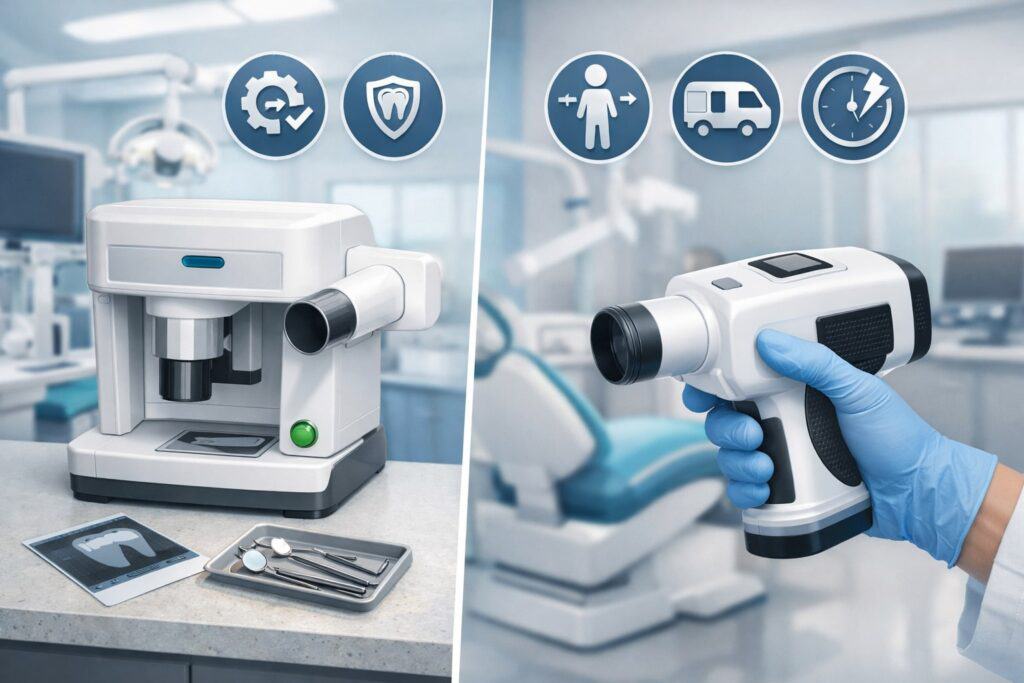Countertop vs Handheld: Choosing the Right Setup for a Dental Practice