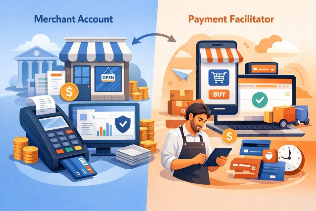 Step 1: Choose the right payment setup: merchant account vs payment facilitator