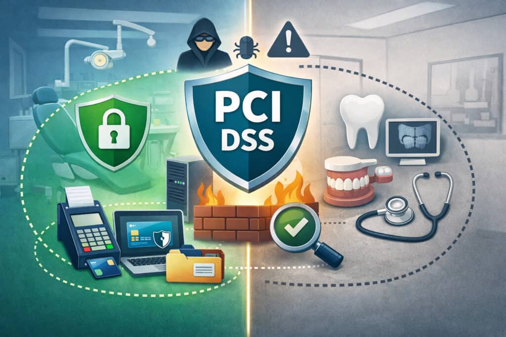 PCI DSS Scope for Dental Practices: How to Define What’s “In” and “Out”