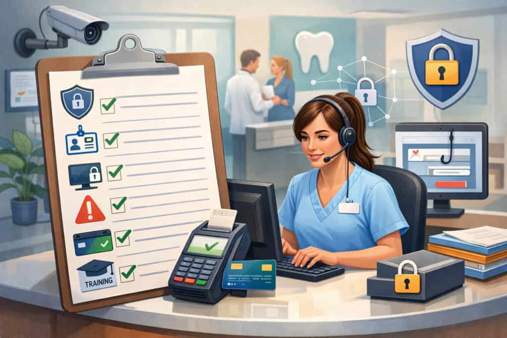 Dental Payment Security Checklist: Policies and Training That Work at the Front Desk